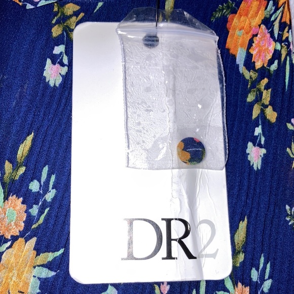 NWT DR2 by Daniel Rainn Sleeveless Floral Top Size Small - Picture 7 of 7